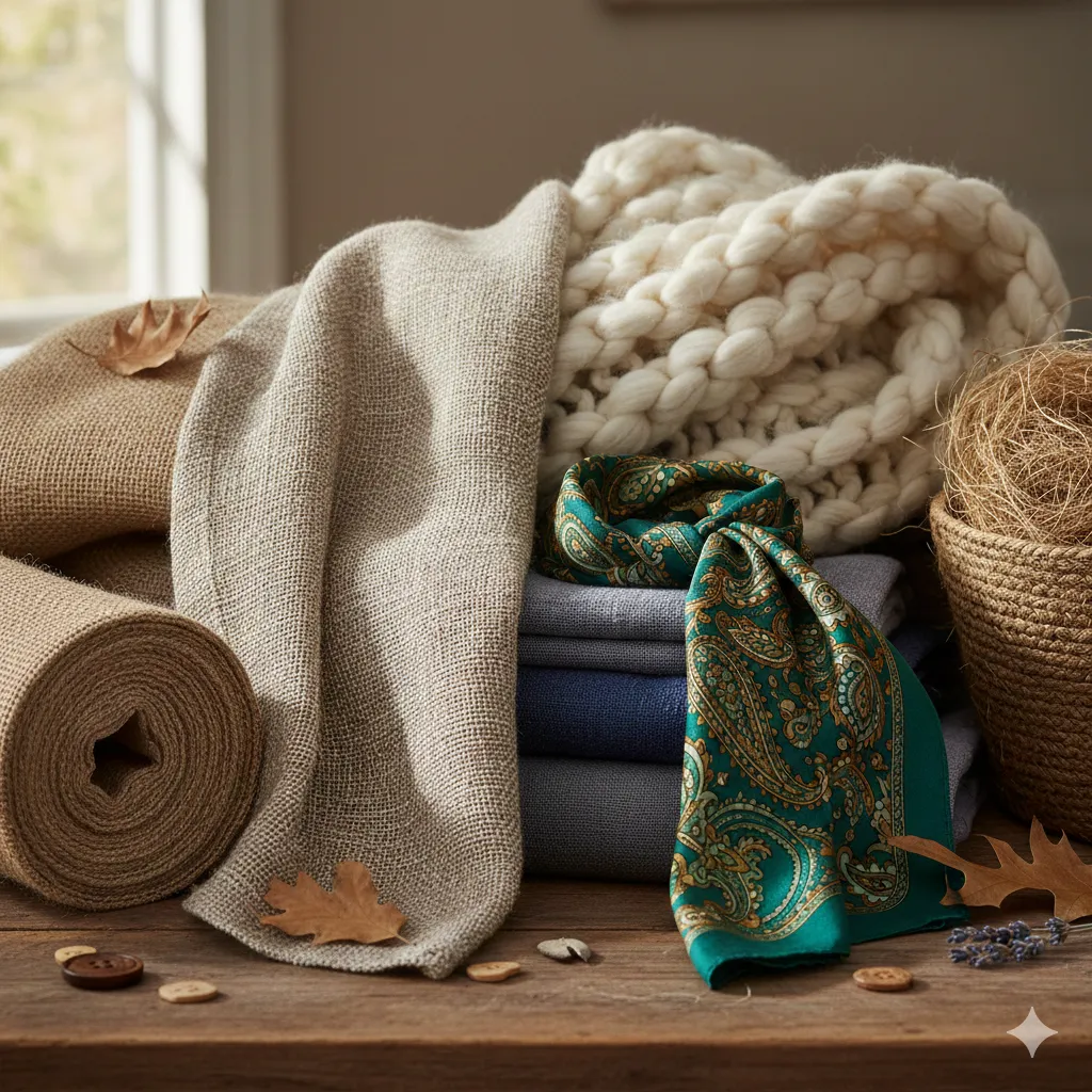 Natural fibre textiles